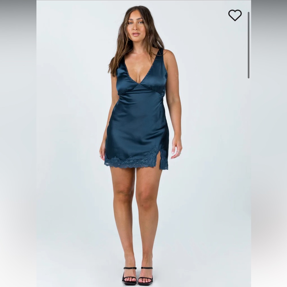 Princess Polly Athenia Mini Dress Navy - NWT